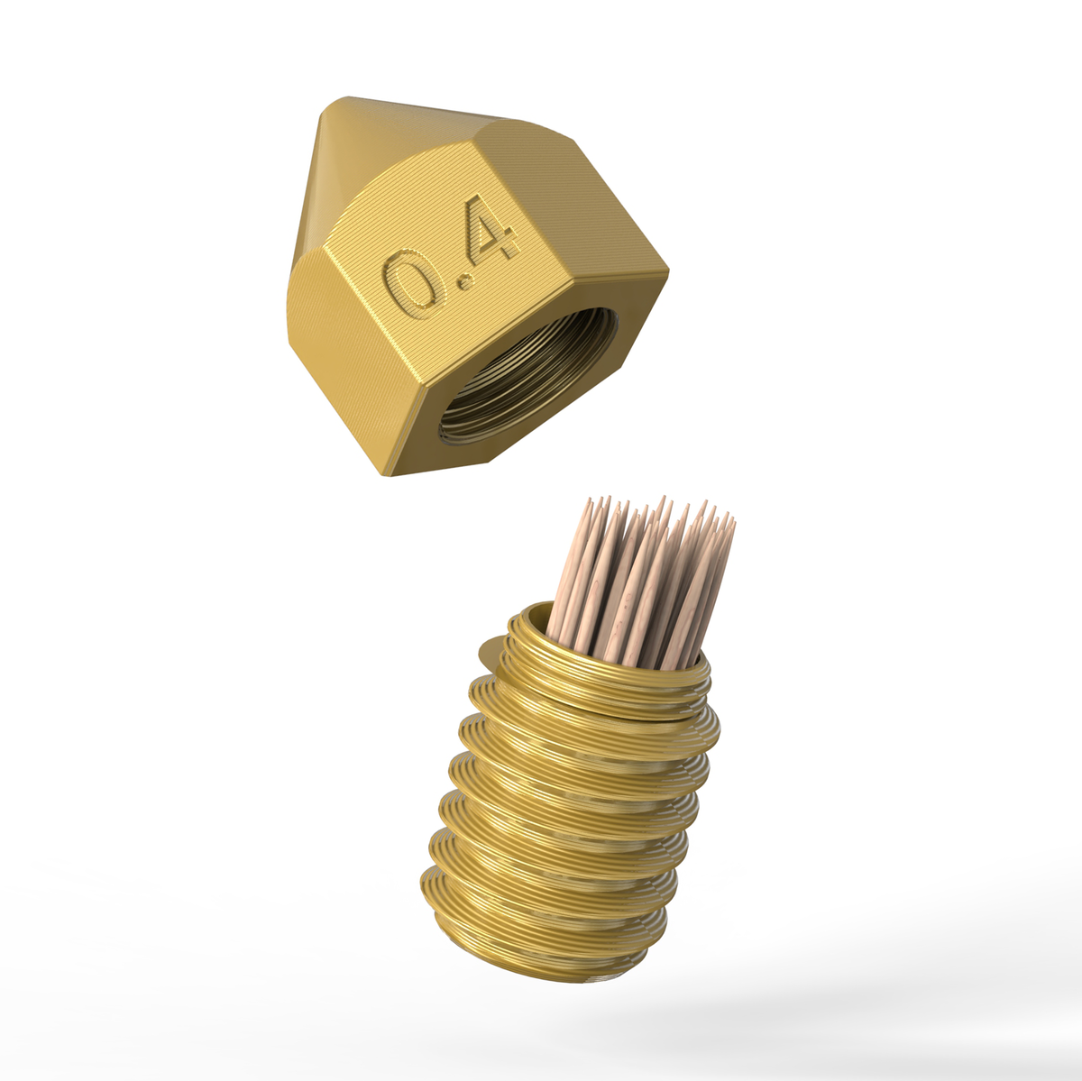 3d Nozzle Toothpick Dispenser - thumbnail 2